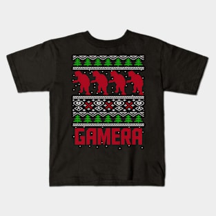 GAMERA - Ugly Christmas sweater Kids T-Shirt